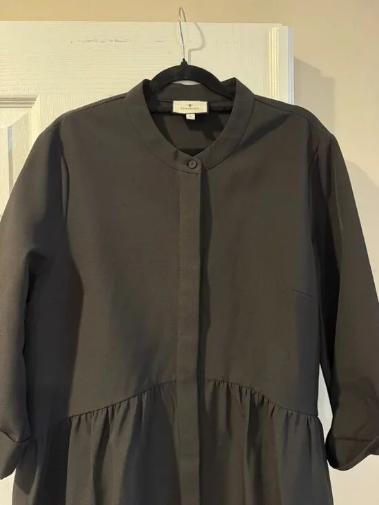 Tuckernuck Button Front 3/4 Sleeve Dress - Picture 3 of 5